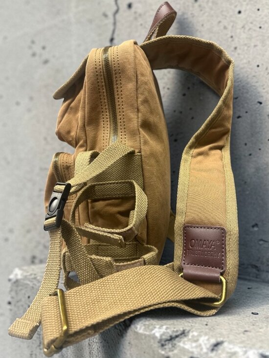 Omaya Canvas Single Strap Daypack Backpack main image 8